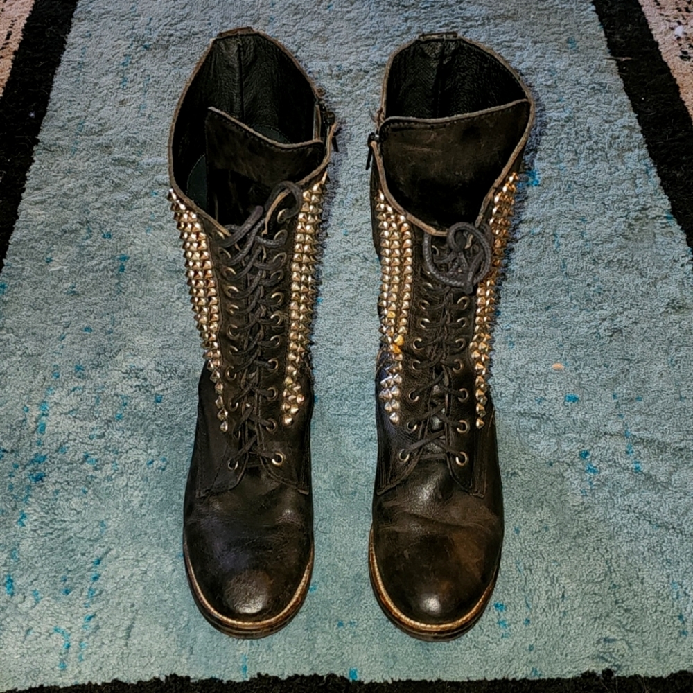 Steve Madden Tropador Studded Boots